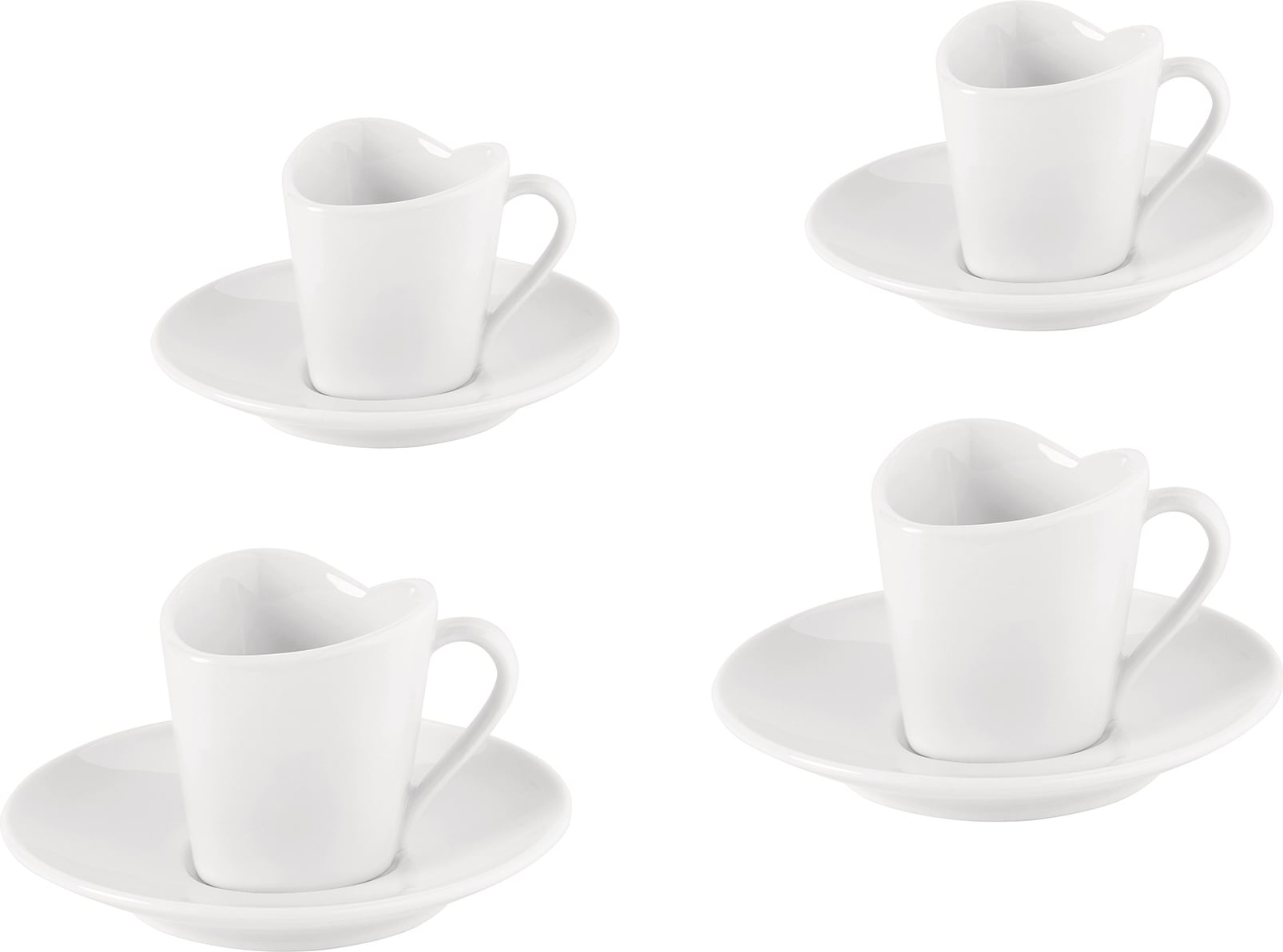 To Espressotassen 60 ml, 4 St.