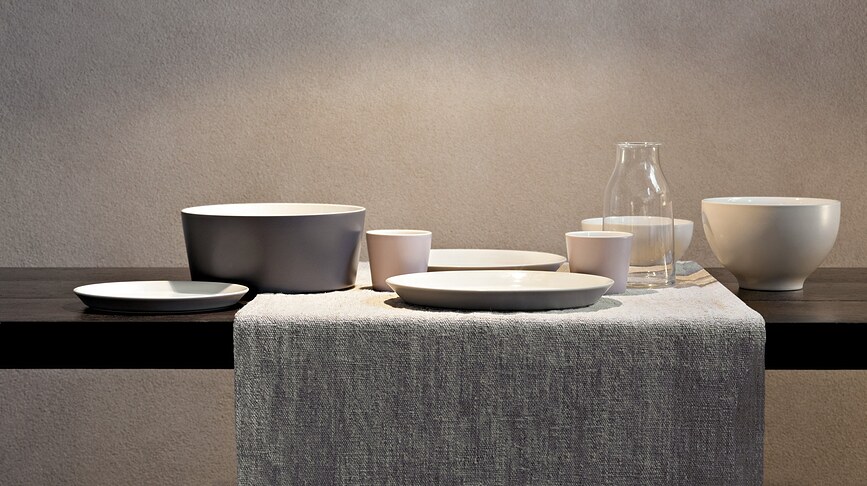 Tonale Assiette 20 cm, blanche