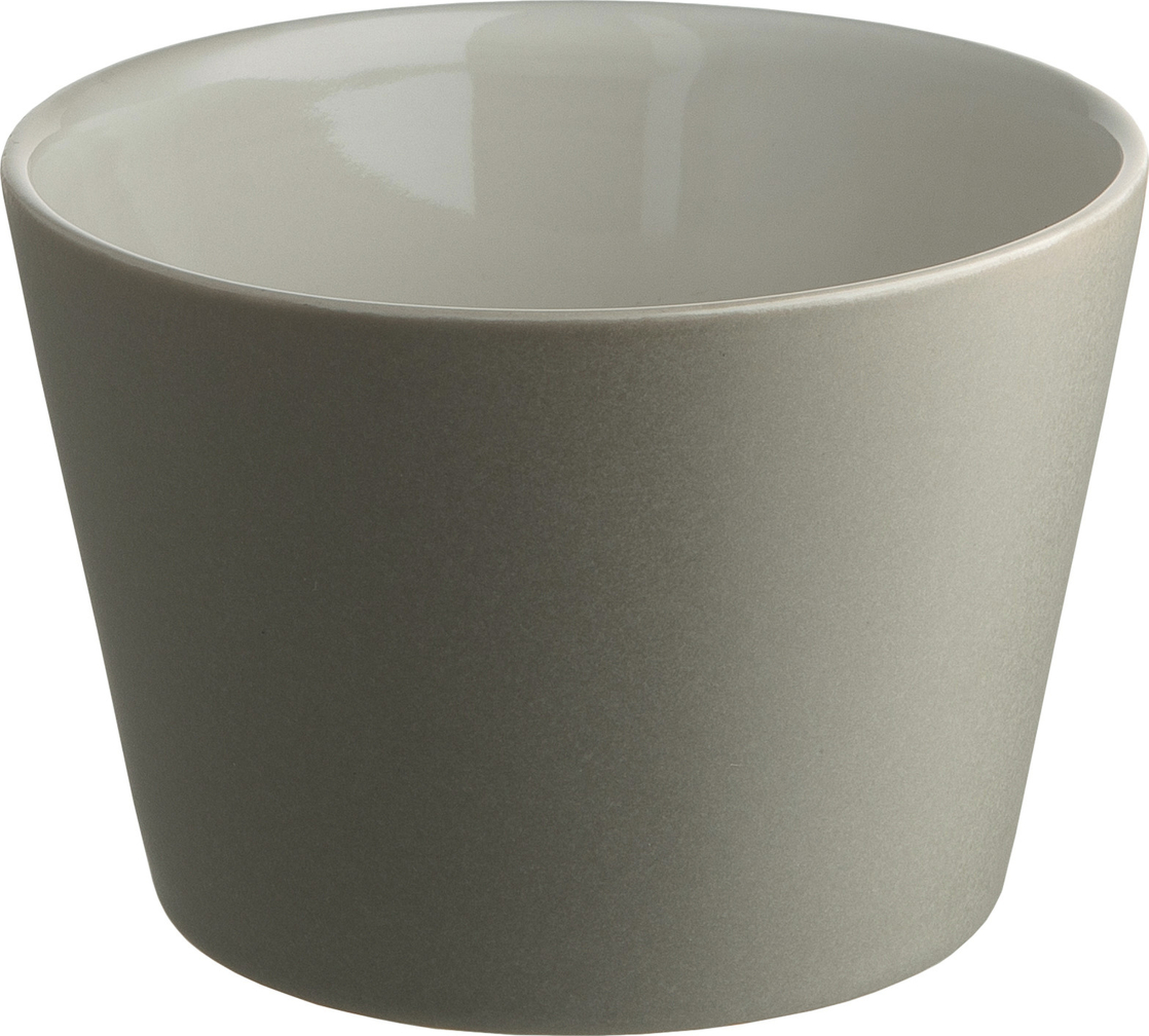 Tonale Becher 9,5 cm hellgrau
