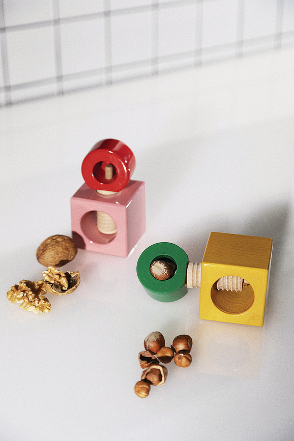 Twerg Casse-noix, vert-jaune