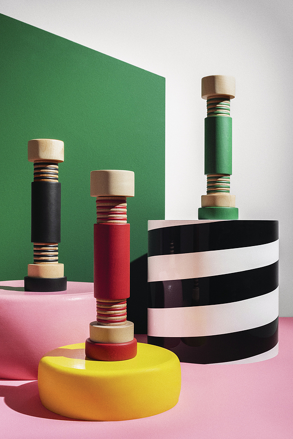 Twerg Moulin à sel et à épices, vert