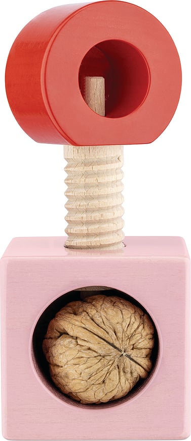 Twerg Orašar crveno-ružičasti