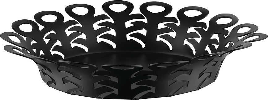 Vimini Skleda, 22 cm, srebrna