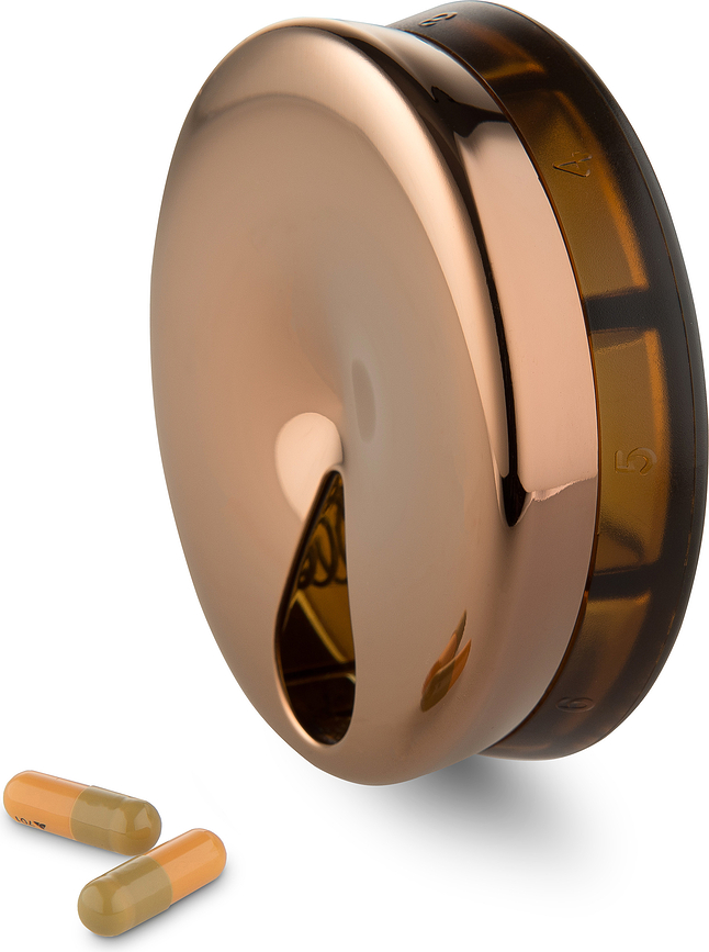 Yoyo Pilulier, argenté