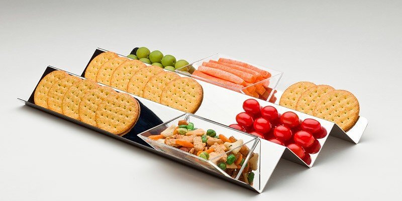 V Tray Δίσκος, ατσάλινος