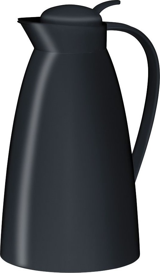 Eco Thermosflasche 1 l schwarz matt
