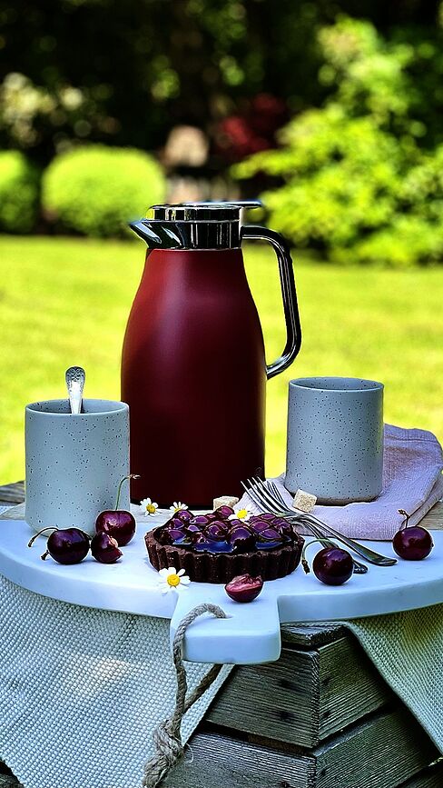 Skyline Thermos 1 L, gris mat