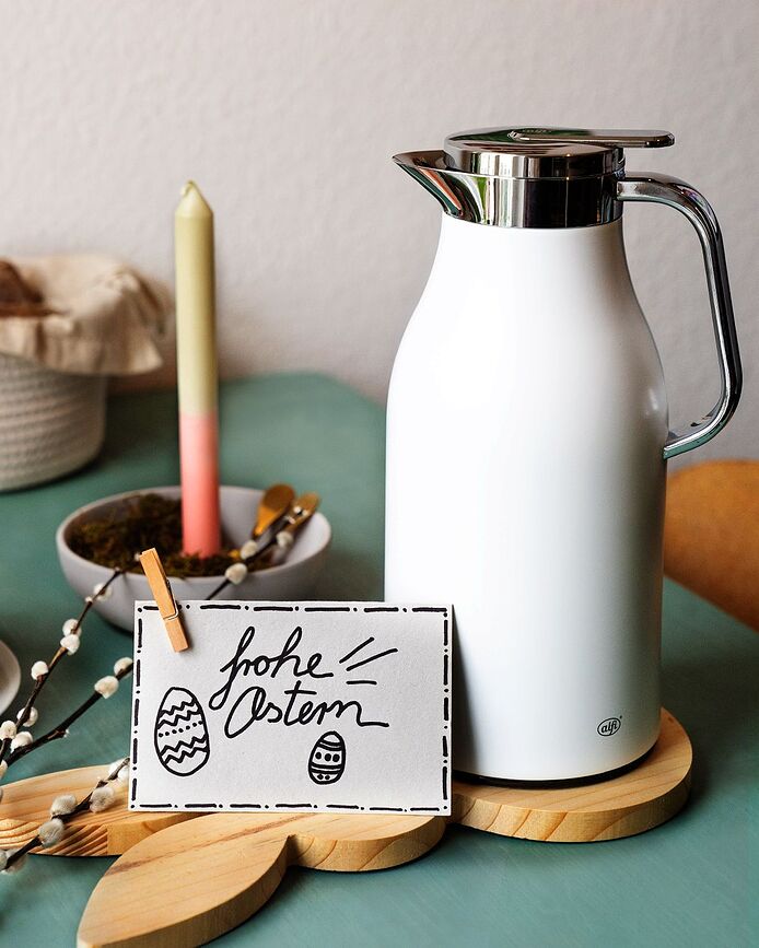 Skyline Θερμός, 1,5 L, λευκό, ματ