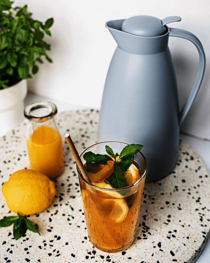 Termo Eco, 1 L, negro mate