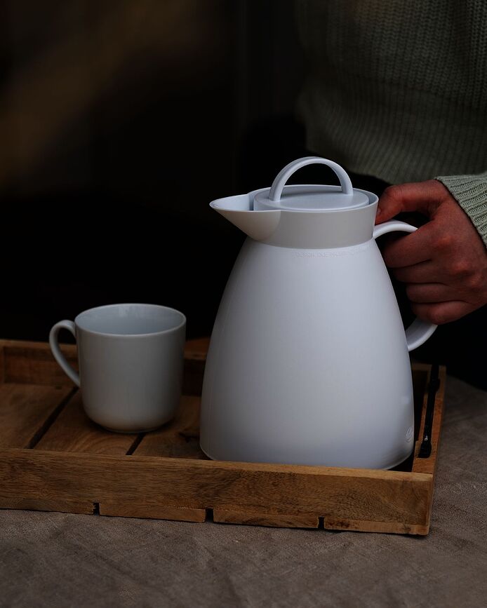 Termo Dan, 1 L, negro mate