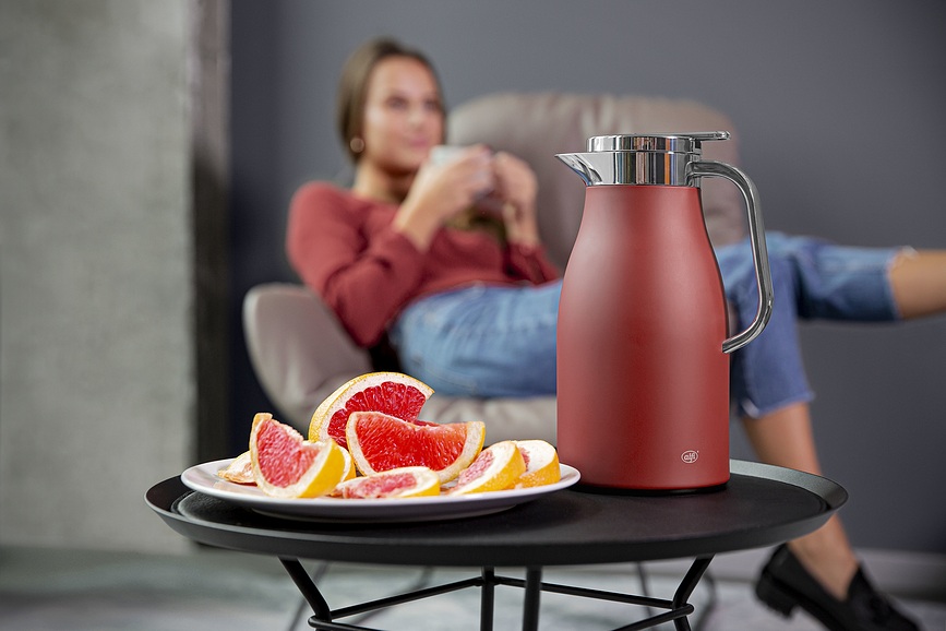 Termo Skyline 1 L, gris mate