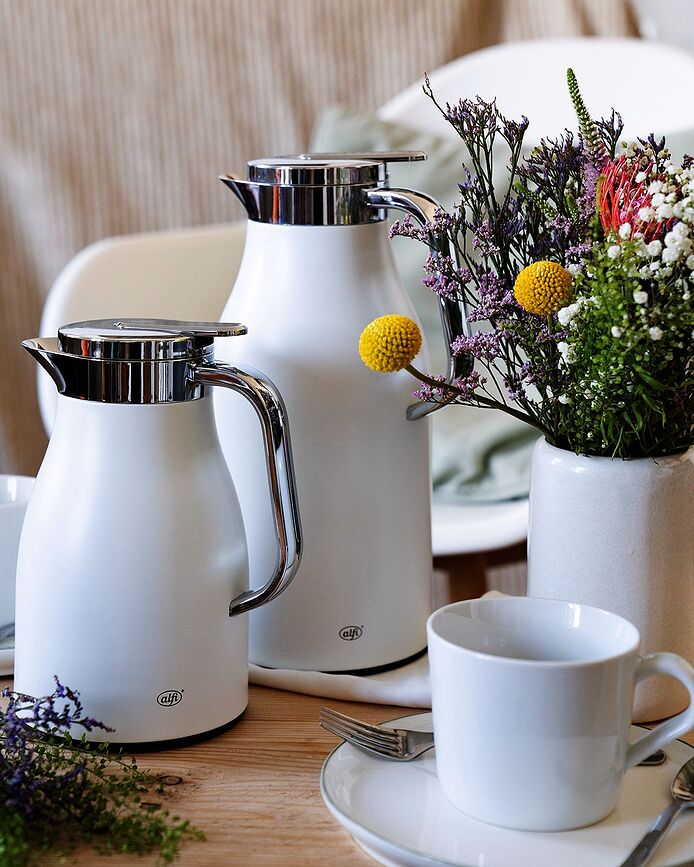 Termo Skyline, 650 ml, blanco mate