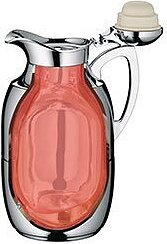 Termo Kugel, blanco, con asa blanca