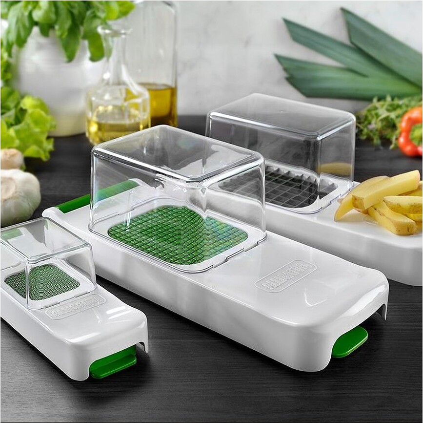 Alligator Coupe-Légumes, en plastique, Lot de 3