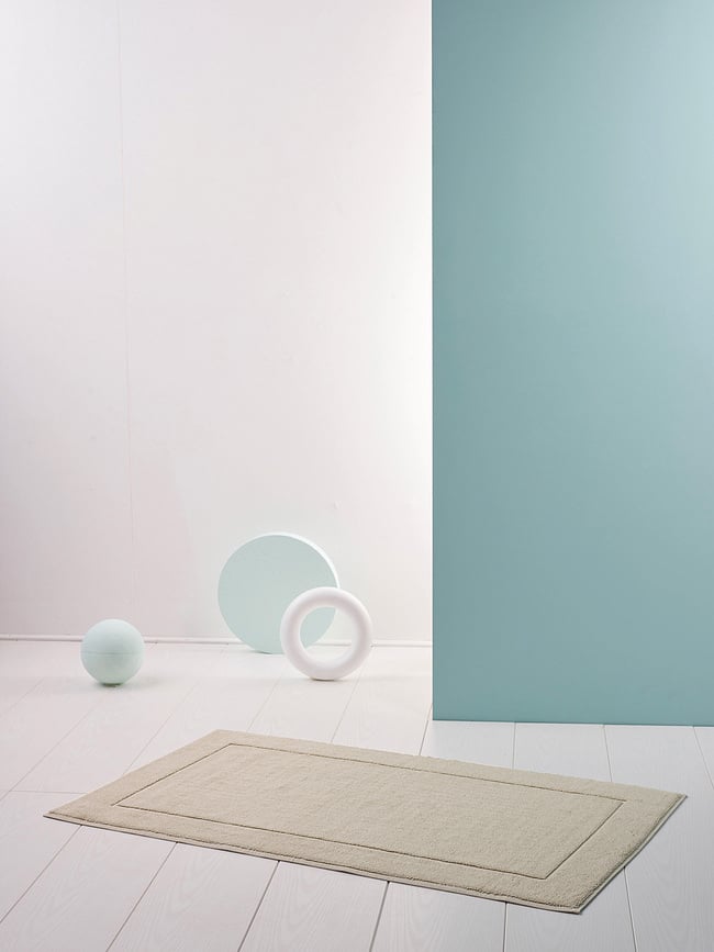 Alfombra de Baño London, 70 x 120 cm, negra