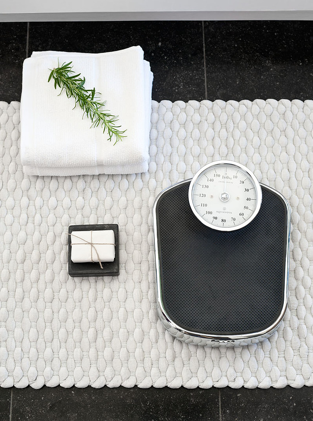 Alfombra de Baño Maks, 60 x 60 cm, gris topo