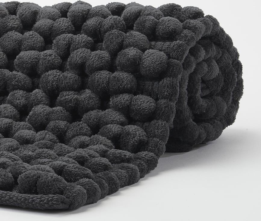 Alfombra de Baño Nomad, 70 x 120 cm, negra