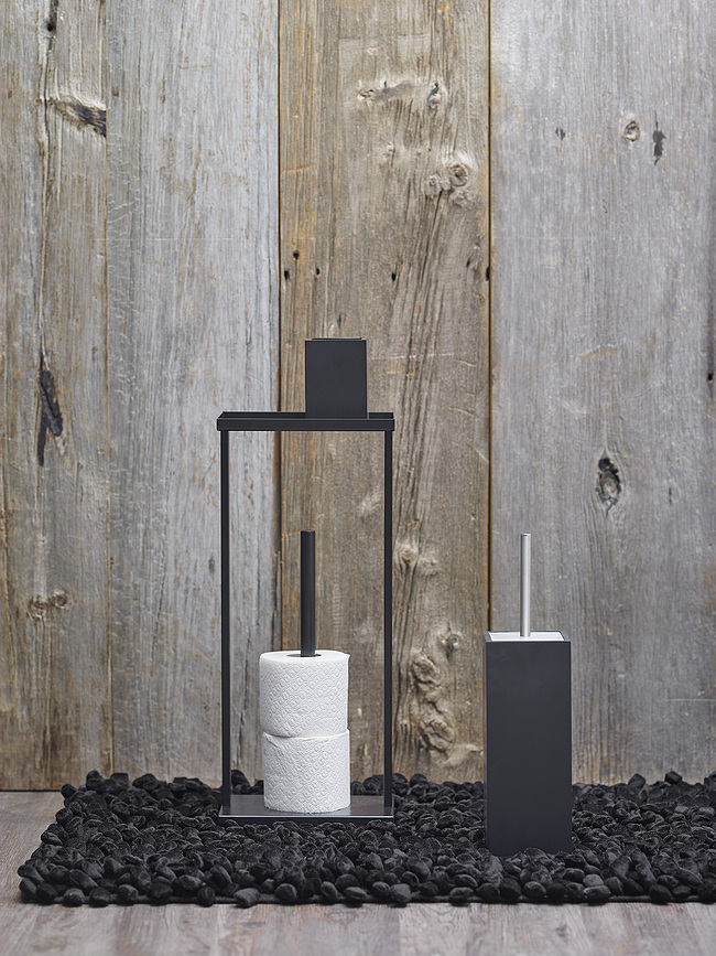 Alfombra de Baño Rocca, 60 x 100 cm, plateada