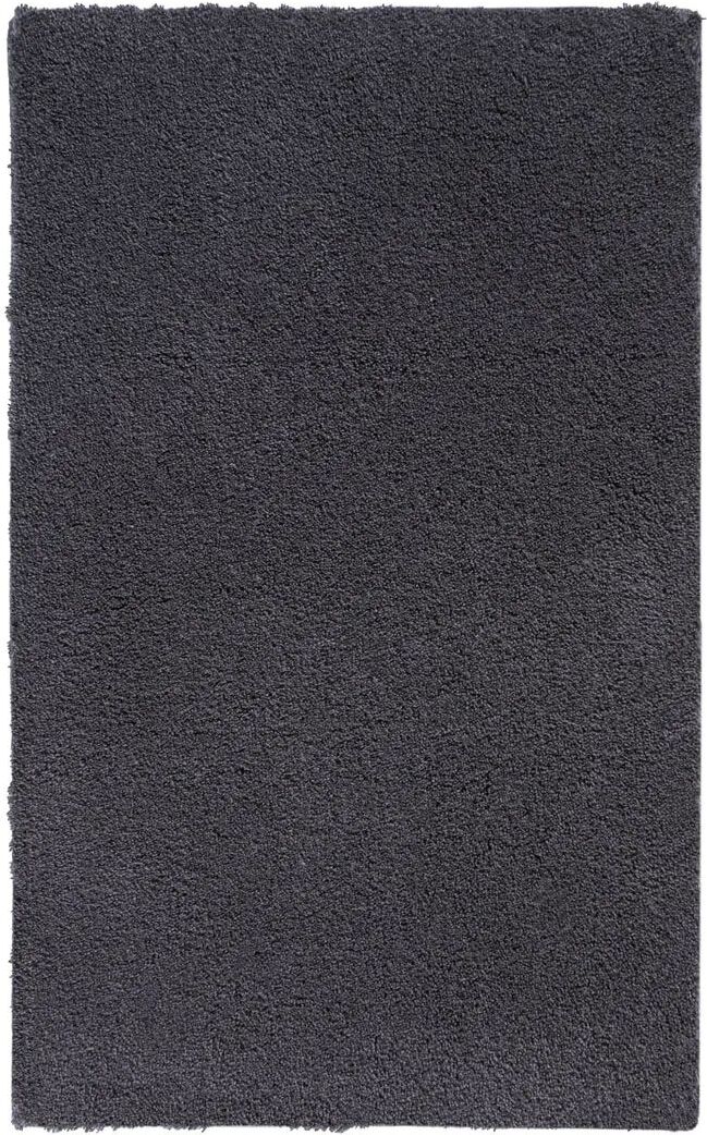 Alma Badezimmer-Teppich 70 x 120 cm graphitfarbig