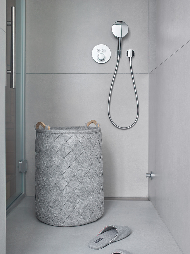 Amy Koš za perilo, antraciten