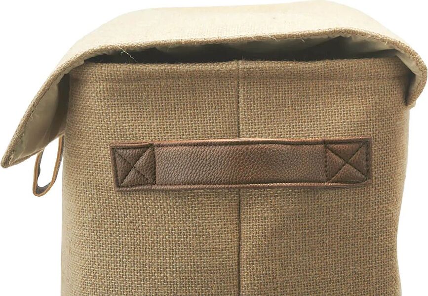 Arian Καλάθι απλύτων διπλό, ανθρακί