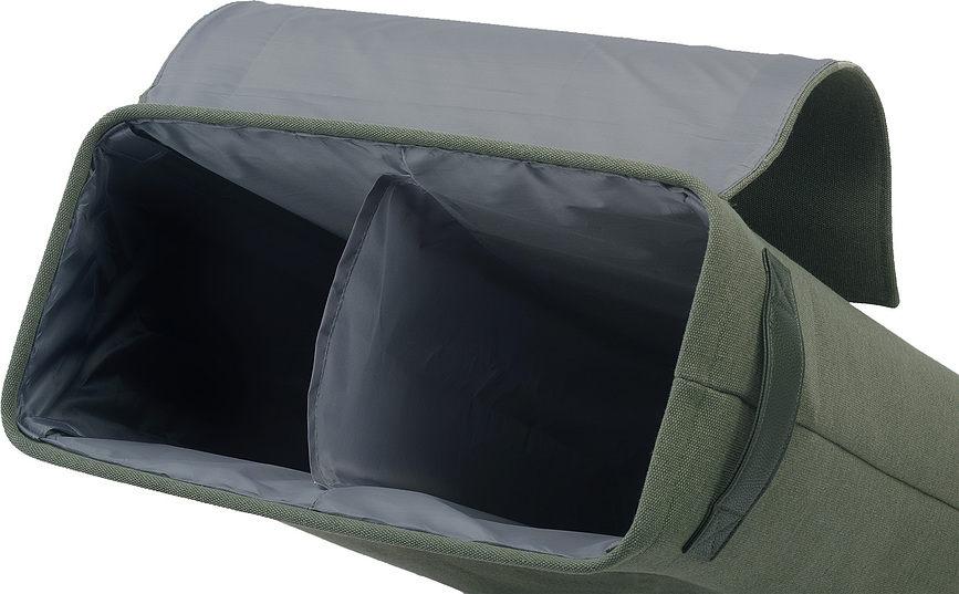 Arian Panier à Linge à double compartiment, brun clair