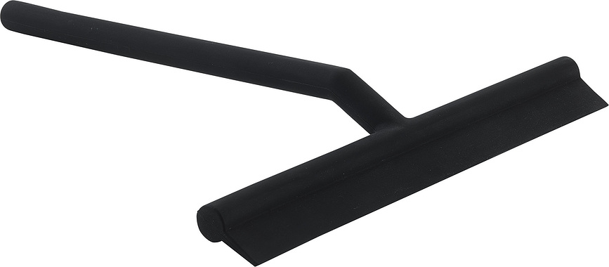 Arvid Brisalec za tuš, črn, 3-delni set