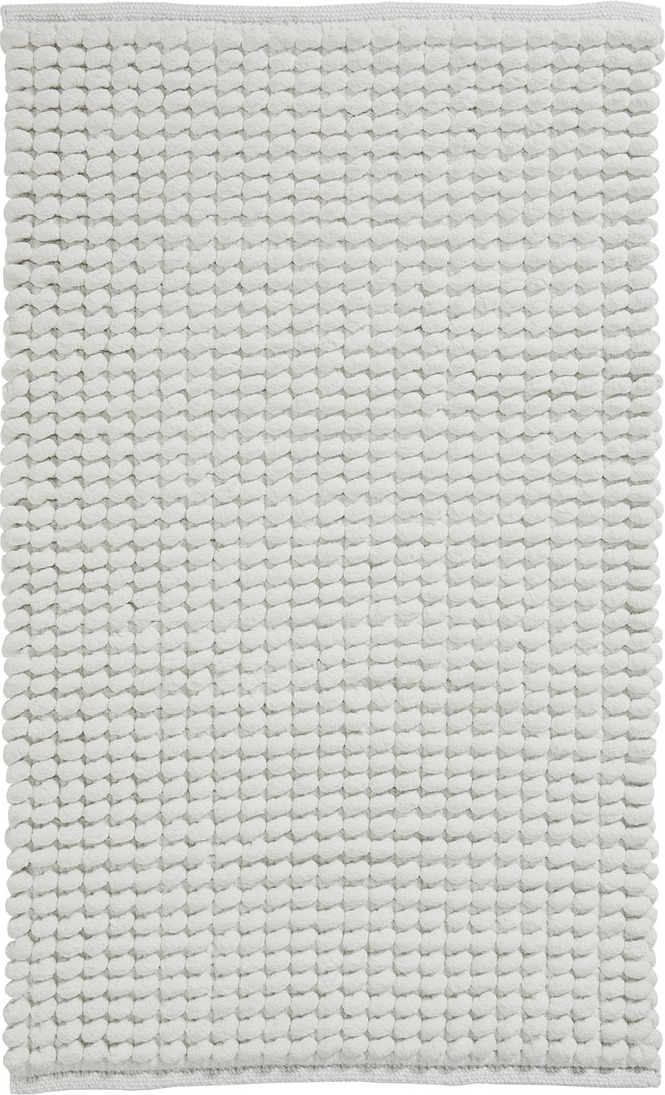 Badteppiche Axel Badezimmer-Teppich 60 X 100 Cm Gedämpftes Weiß