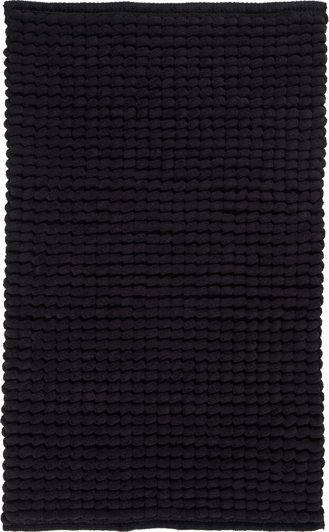 Badteppiche Axel Badezimmer-Teppich 60 X 100 Cm Schwarz