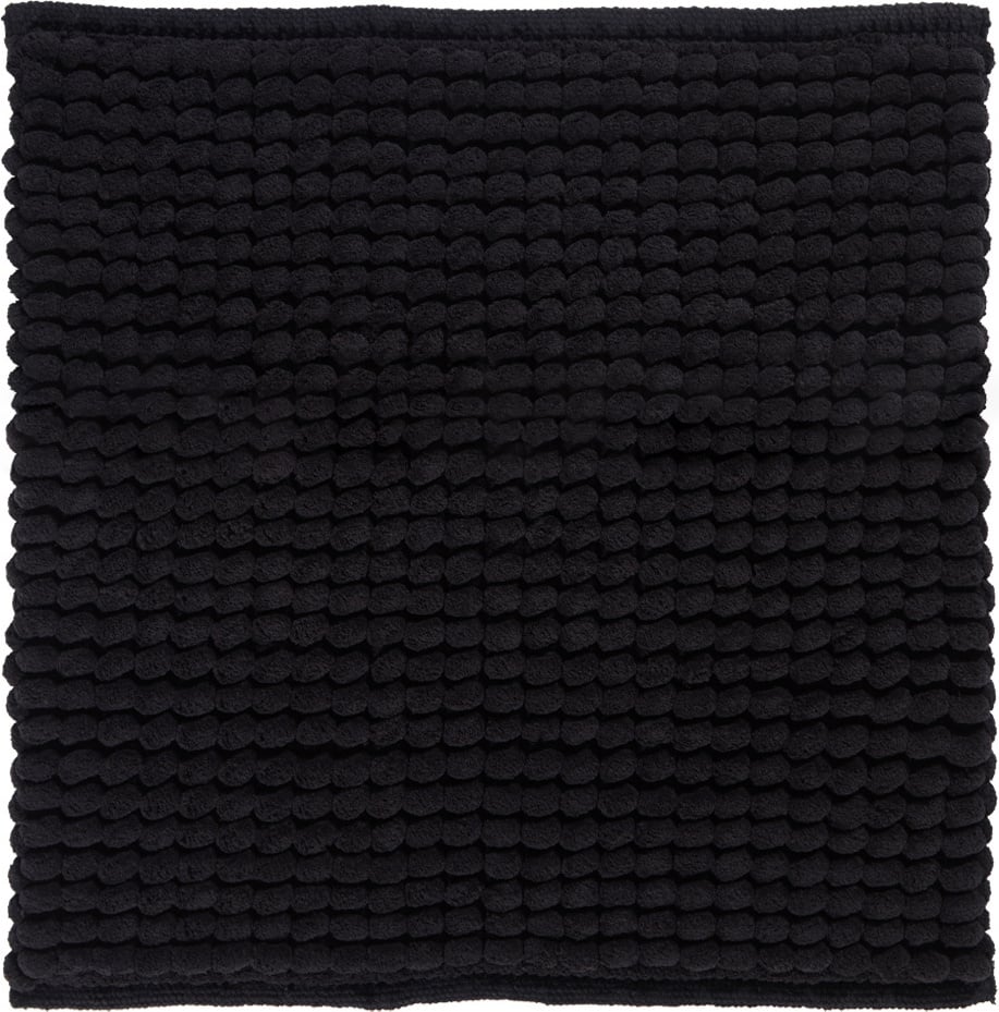 Badteppiche Axel Badezimmer-Teppich 60 X 60 Cm Schwarz