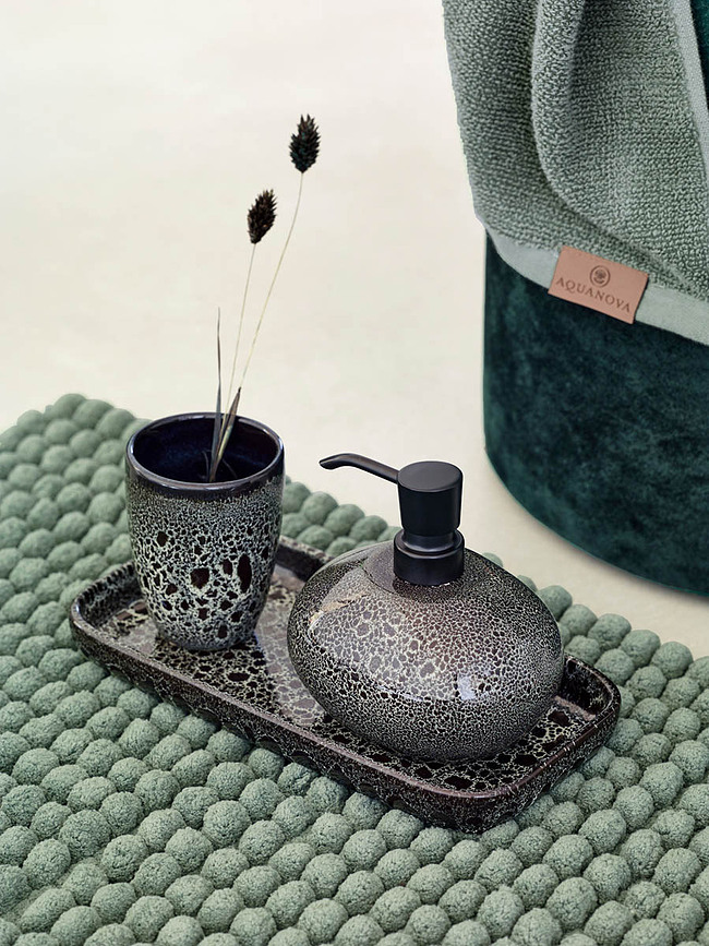 Axel Kopalniška preproga, 60 x 100 cm, grafitna