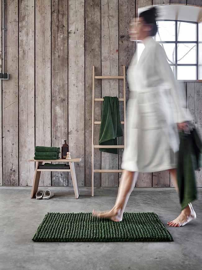 Axel Kupaonska Prostirka 60 x 100 cm grafitna