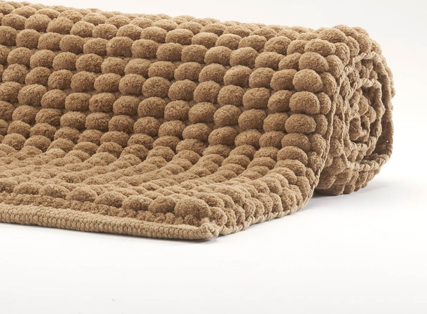 Axel Tapis de Bain 60 x 60 cm, brun clair