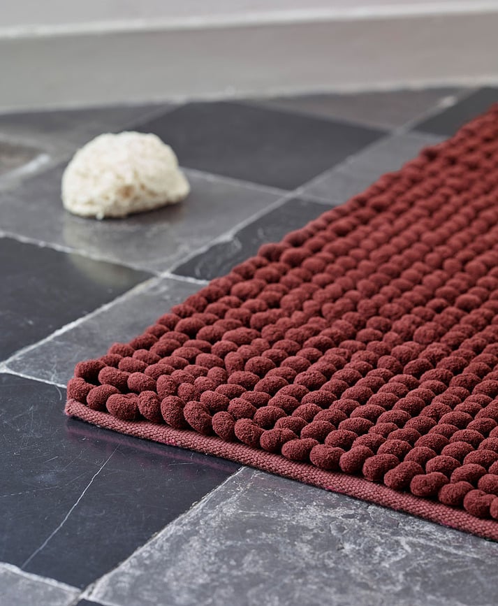Axel Tapis de Bain 60 x 60 cm, brun clair