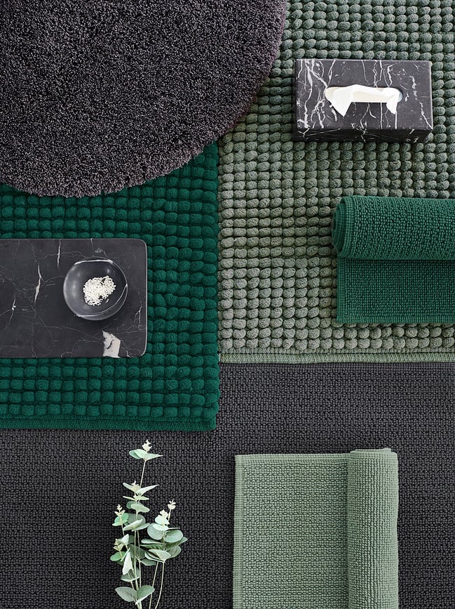 Axel Tapis de Bain 60 x 60 cm, brun clair