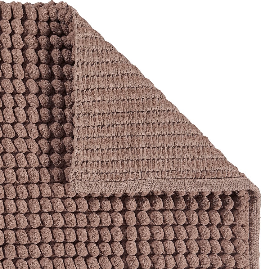 Axel Tapis de Bain 60 x 60 cm, brun clair