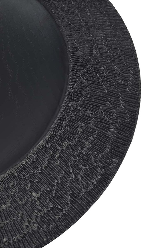 Bandeja decorativa Bryn, negra