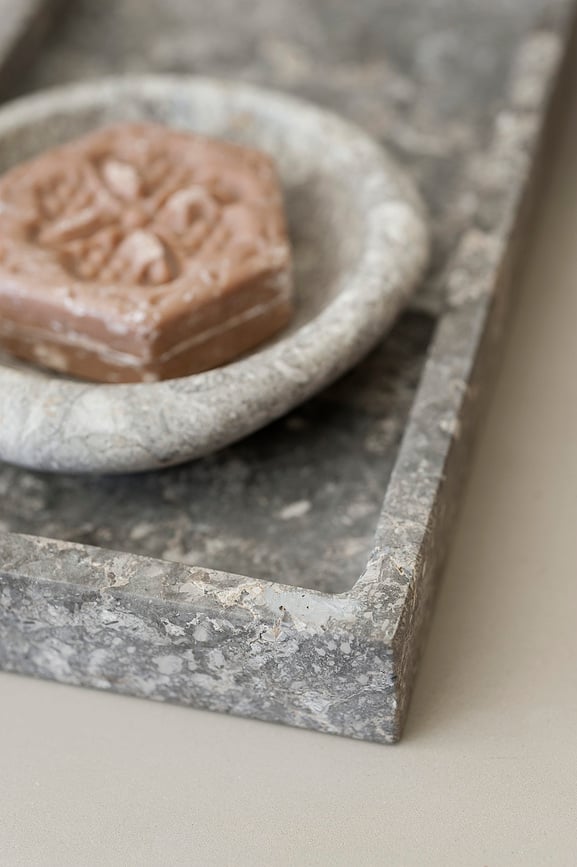 Bandeja decorativa Conor, redonda, 30 cm