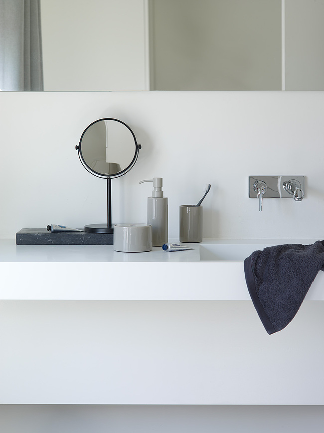 Beau Miroir de Maquillage, blanc