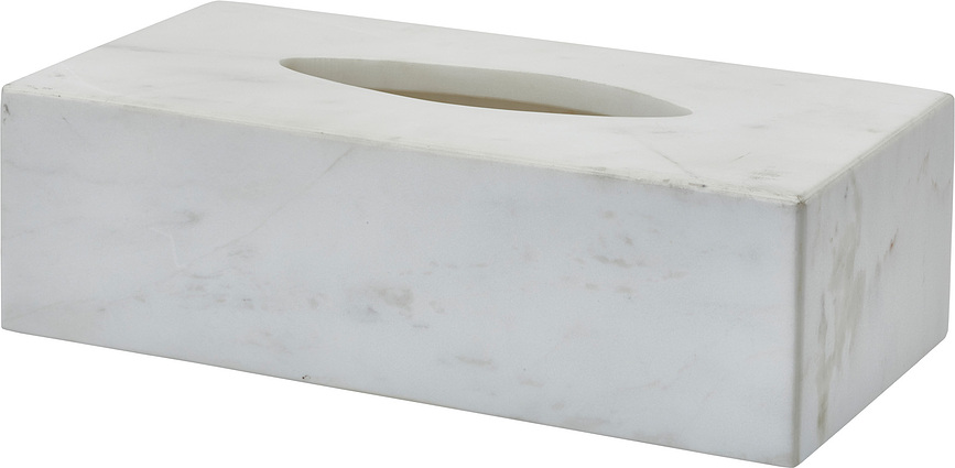 Caja para Pañuelos Hammam, blanca