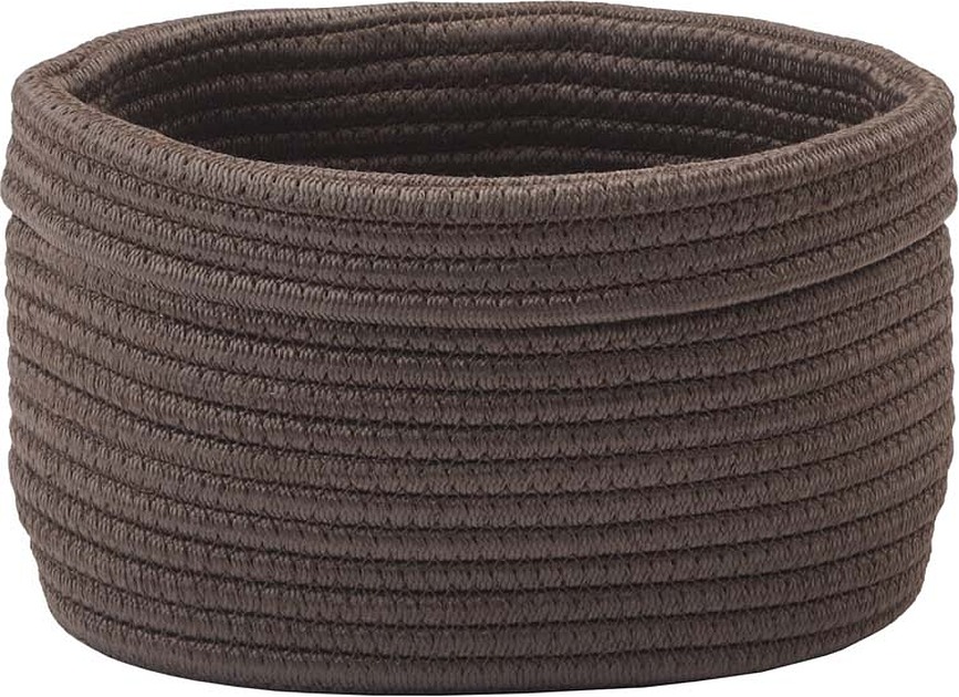 Cesta de almacenamiento Rena S, marrón oscuro