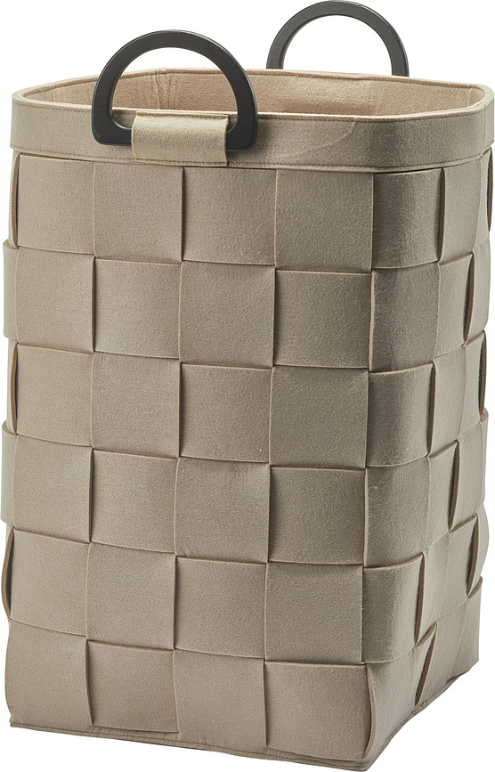Cesto de ropa Dix, beige