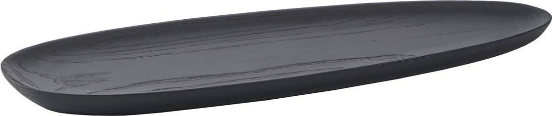 Cole Dekoratives Tablett 42 cm oval schwarz