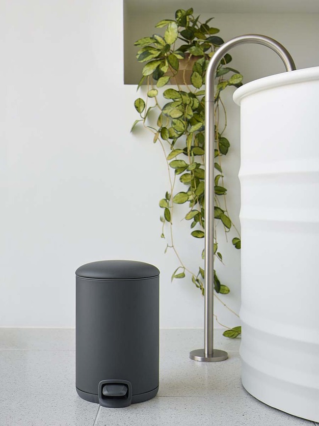 Cubo de Basura Kaz, 3 L, negro