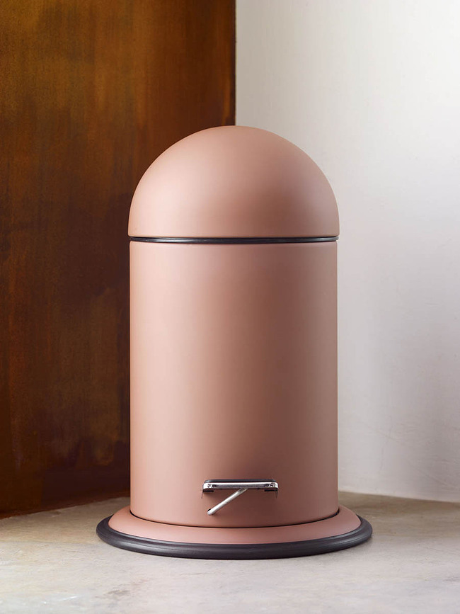 Cubo de basura Ona, 3 L, gris beige