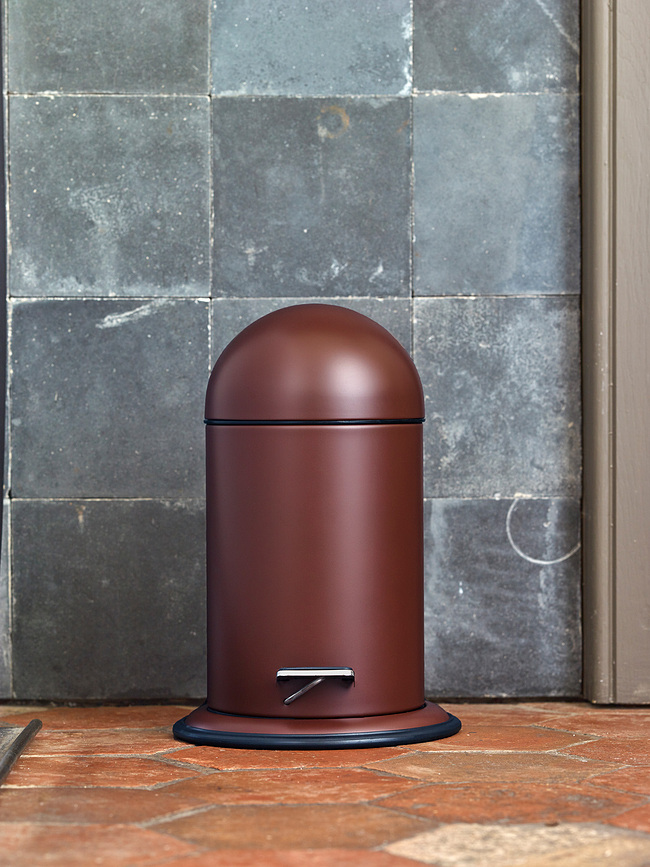 Cubo de basura Ona, 3 L, gris beige