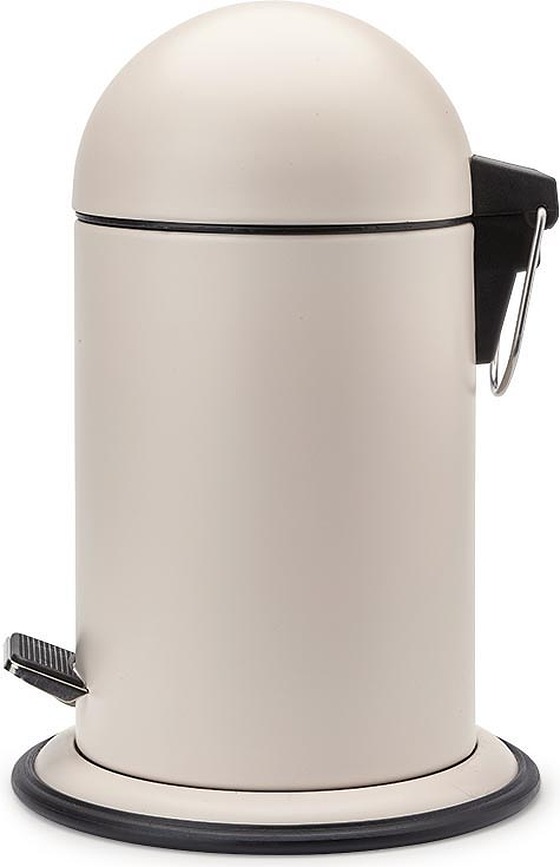 Cubo de basura Ona, 3 L, gris beige