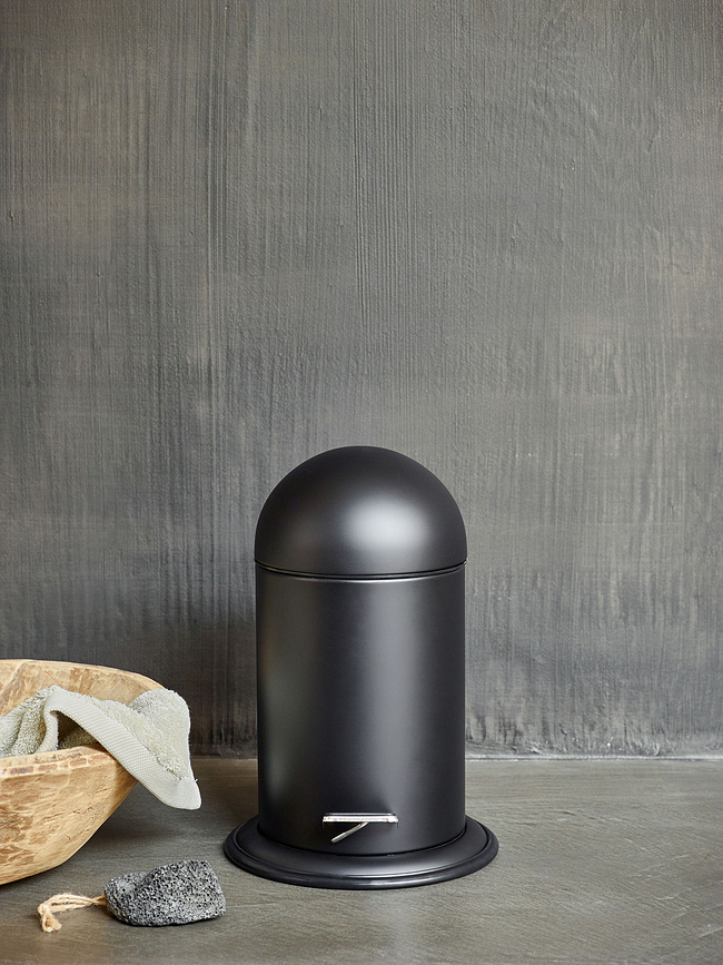 Cubo de basura Ona, 3 L, gris beige