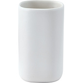 Dantų šepetėlių puodelis Oscar baltos spalvos