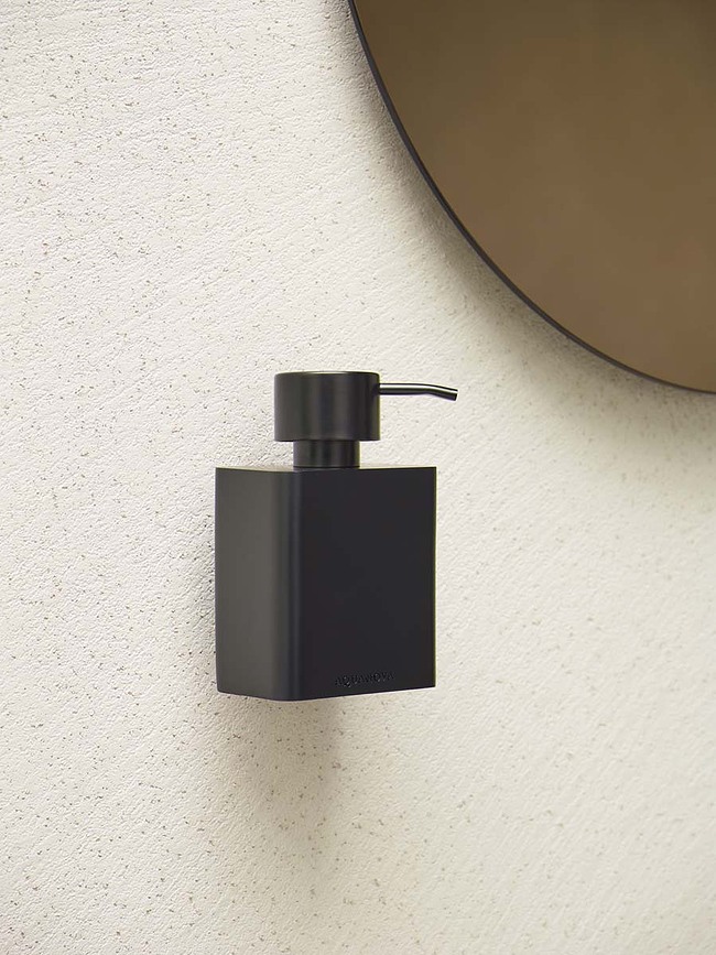 Dispensador de jabón de pared Khana, negro
